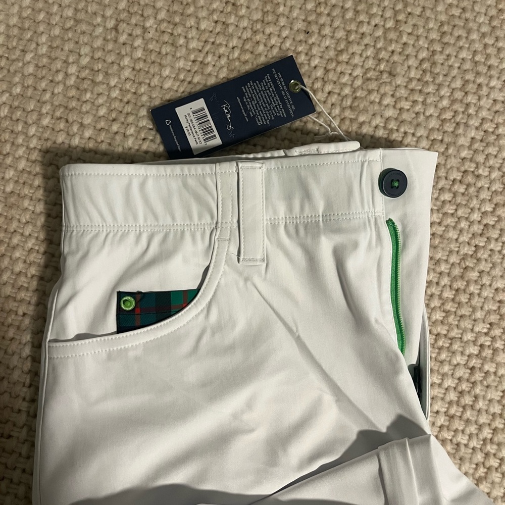 William Murray Golf White Chinos